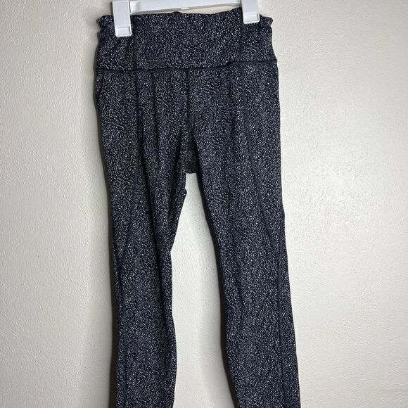 Athleta lightning static 7/8 tight women’s size small petite blue - Picture 1 of 7